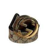 Gucci Heart GG Supreme Belt