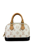 Louis Vuitton Off-White/Black Monogram Dune Nano Alma Two-Way Bag