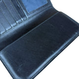 Coach Vintage Signature C Long Wallet Black