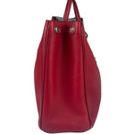 Christian Dior Red Leather Diorissimo Tote