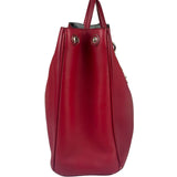 Christian Dior Red Leather Diorissimo Tote