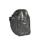 Chanel Metallic Silver Quilted Calfskin Reissue Camera Bag 2008