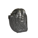 Chanel Metallic Silver Quilted Calfskin Reissue Camera Bag 2008