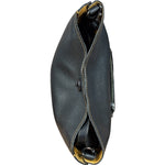 Coach Pebbled Leather Shoulder Bag Black Turn-Lock