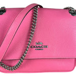 Coach Leather Klare Crossbody 25 Pink