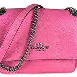 Coach Leather Klare Crossbody 25 Pink