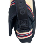Chanel Navy Cloth Sport Line Shoulder Bag 2005