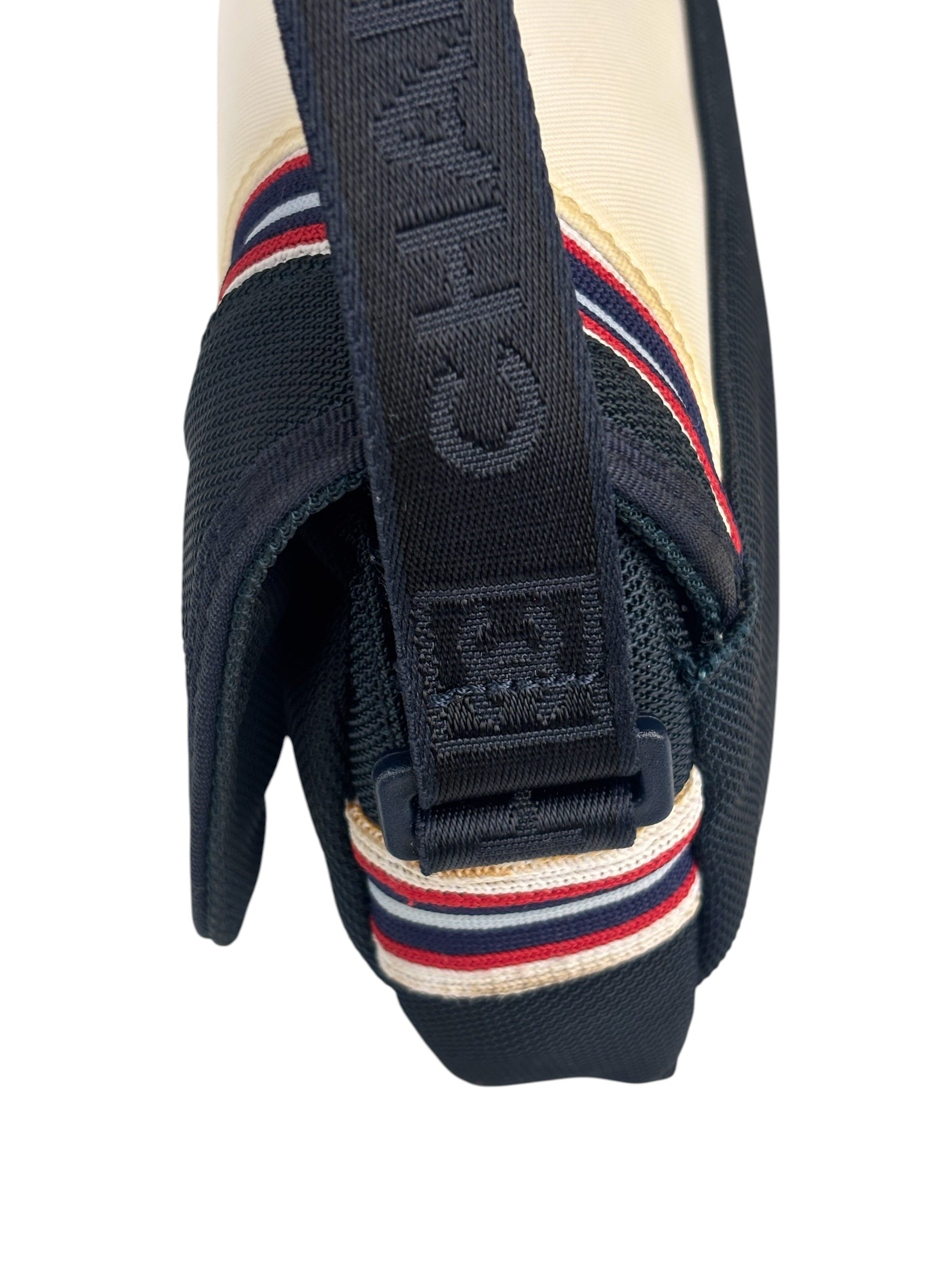 Chanel Navy Cloth Sport Line Shoulder Bag 2005