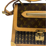 Louis Vuitton Brown Monogram Ambre Tweedy Zip GM