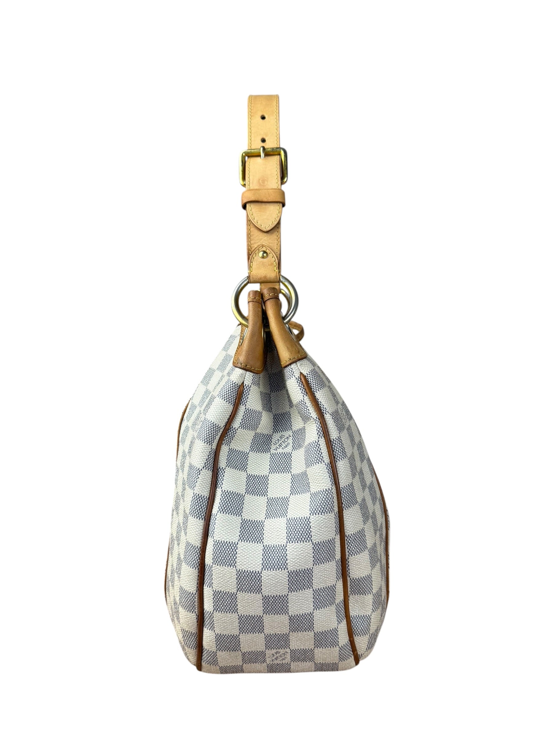 Louis Vuitton Damier Azur Galliera PM Hobo Bag