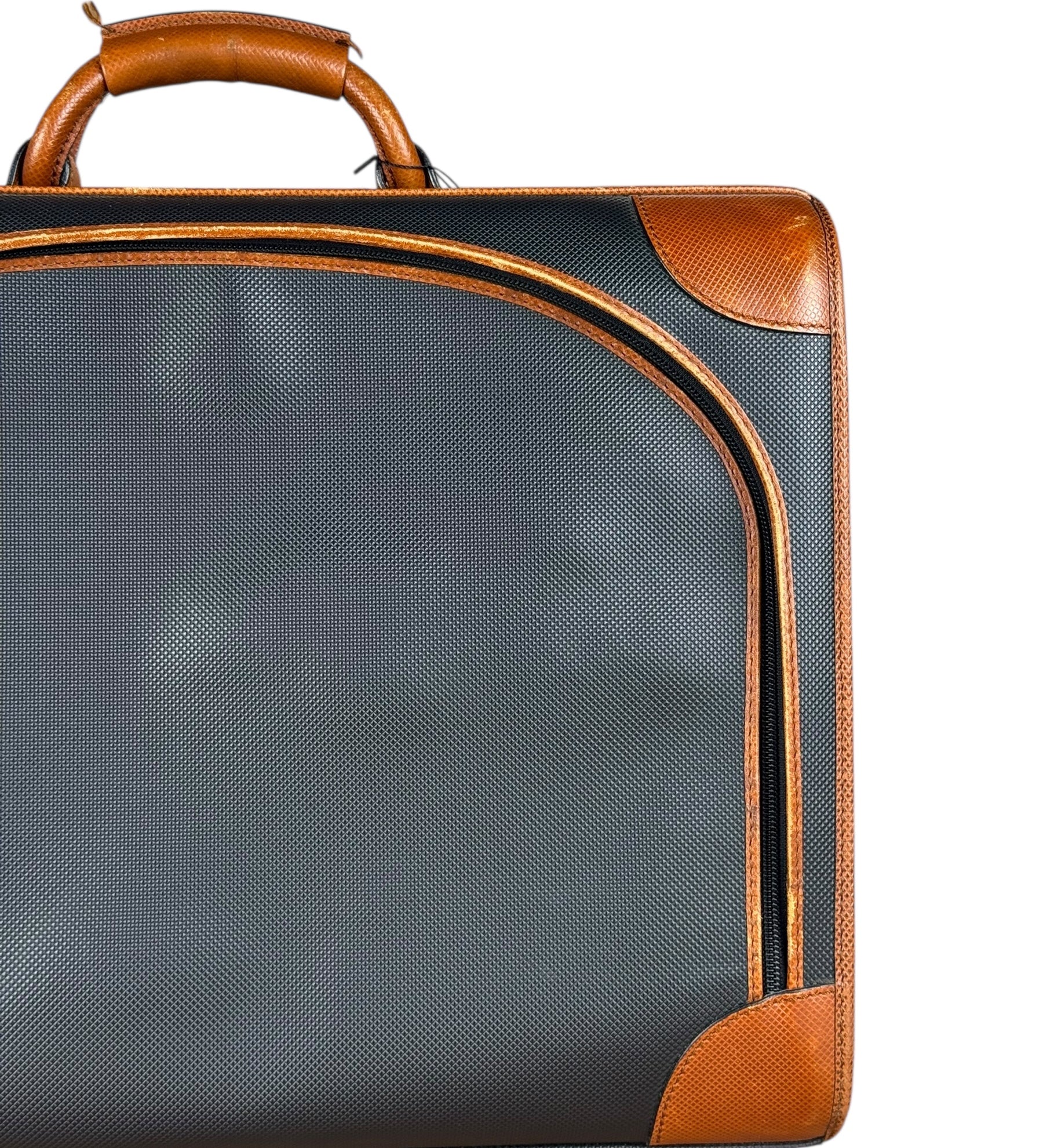 Bottega Veneta Vintage Travel Case Black/Brown