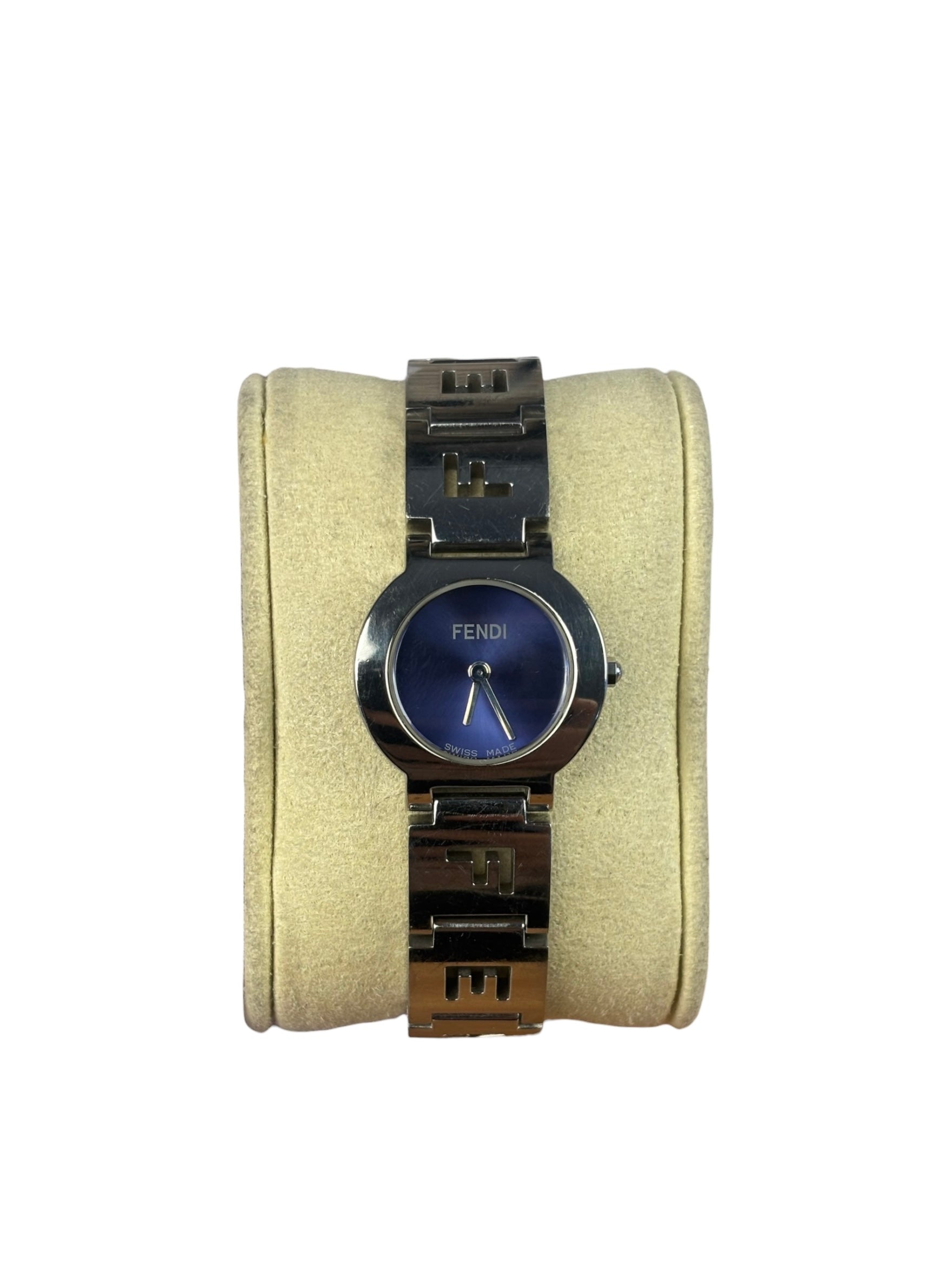 Fendi 3050L Blue Round Dial