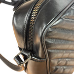 Yves Saint Laurent Black Leather Lou Camera Bag