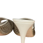 YSL Gippy Crystal Mesh Stilettos