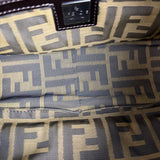 Fendi FF Bird Print Baguette