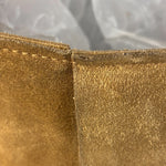 Bottega Veneta Brown Suede Maxi Intrecciato Arco Tote