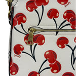 Coach Soft Tabby Shoulder Bag With Cherry Print
