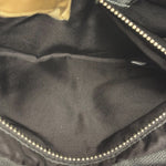 Prada Multicolor Nylon Leather Trim Frankenstein Print Pouch