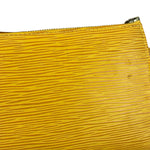 Louis Vuitton Yellow Epi Leather Pochette