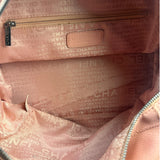 Chanel Pink Caviar Leather Chocolate Bar Bowler Bag 2003