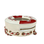 Chanel Limited Edition Lifesaver Round Crossbody Red