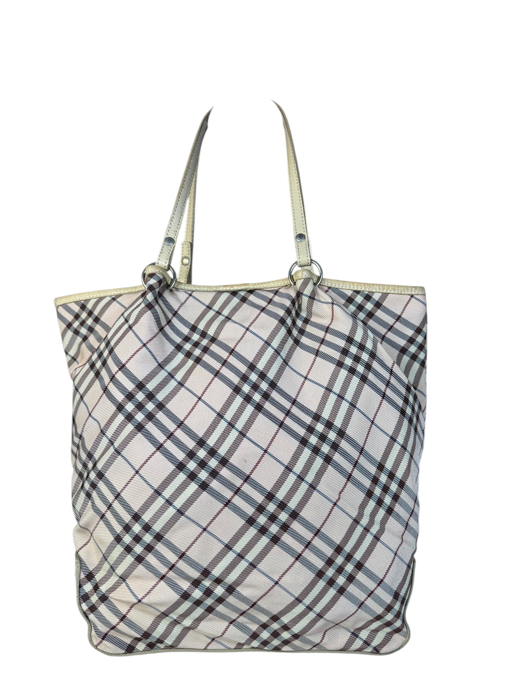 Burberry Blue Label Check Tote