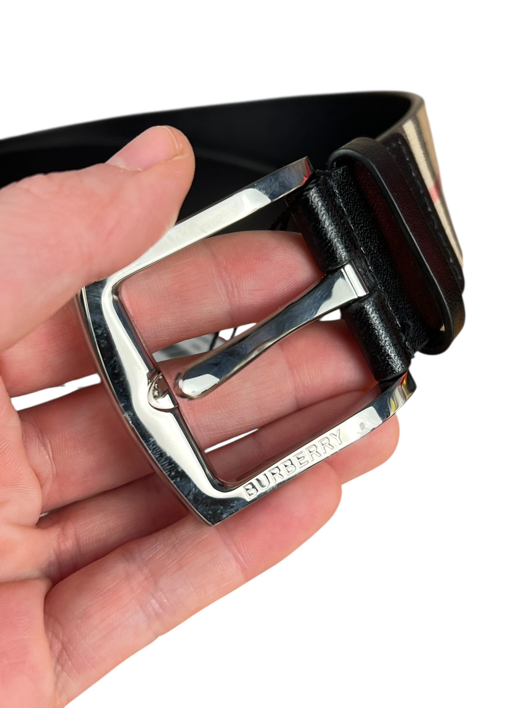 Burberry Nova Check Belt