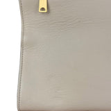 Celine Trapeze Leather 2Way Python Handle Handbag