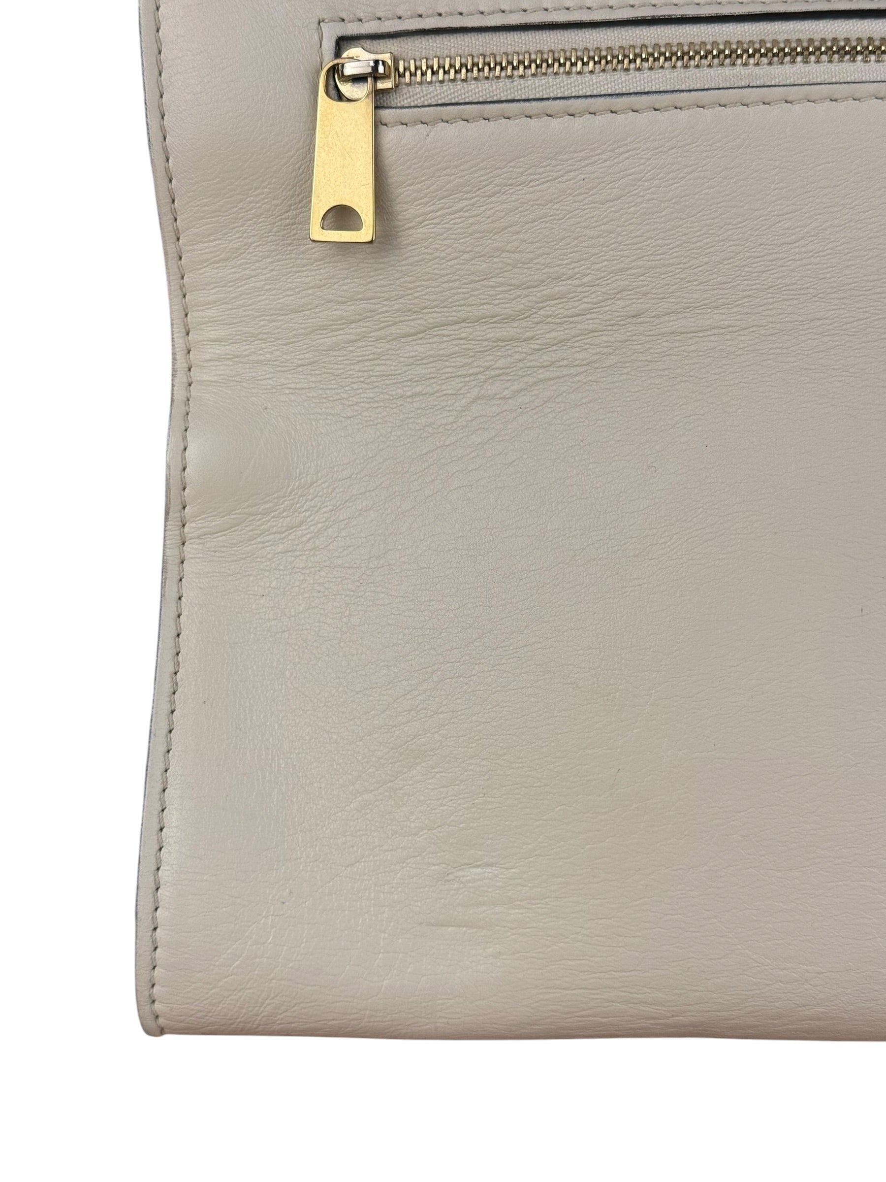 Celine Trapeze Leather 2Way Python Handle Handbag