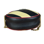 Gucci Multicolor Leather Azalea Marmont Round Crossbody