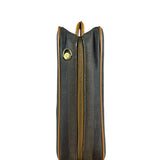 Fendi FF Vintage Striped Briefcase