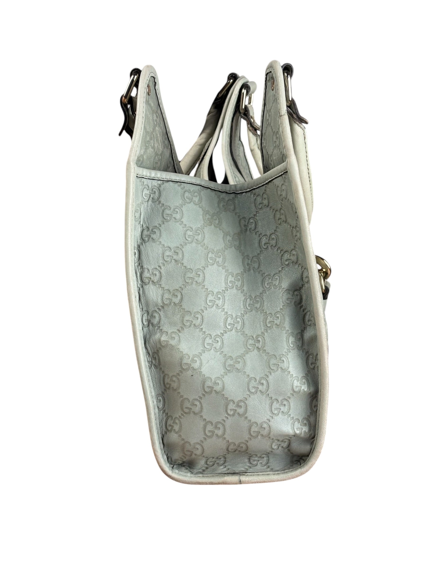 Gucci Green GG Monogram Guccissima Jackie Hobo Bag