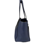 Gucci Navy Blue Swing Leather Tote Bag