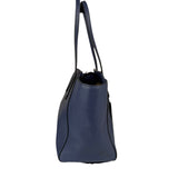 Gucci Navy Blue Swing Leather Tote Bag