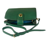Louis Vuitton Borneo Green Epi Leather Capucines Crossbody Bag
