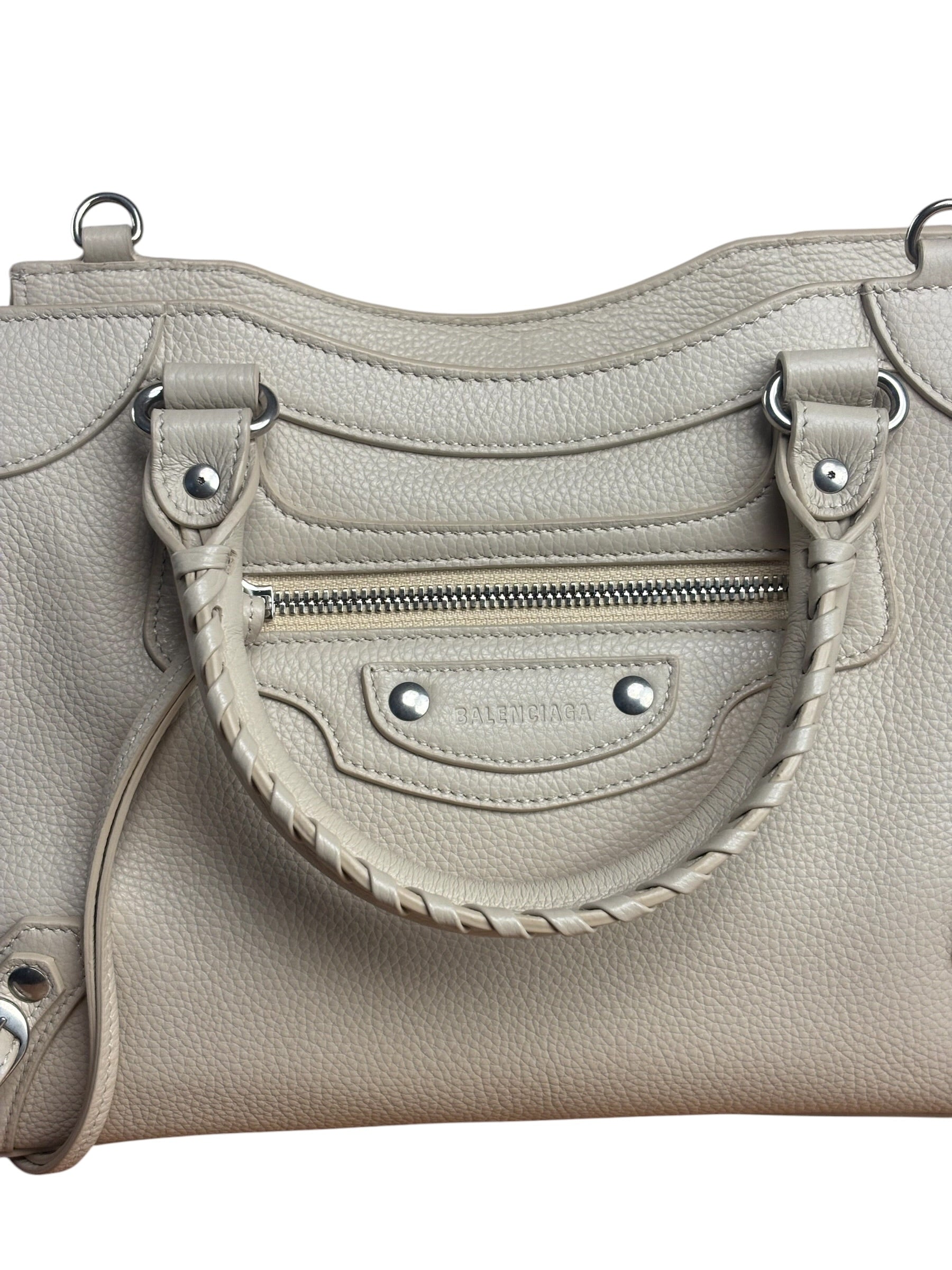 Balenciaga Beige Neo Classic City Bag