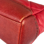 Chanel Red Quilted Leather Boy Flap Bag 2014
