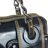 Fendi Black Patent Leather Shoulder Bag B