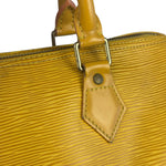 Louis Vuitton Yellow Epi Leather Speedy 25