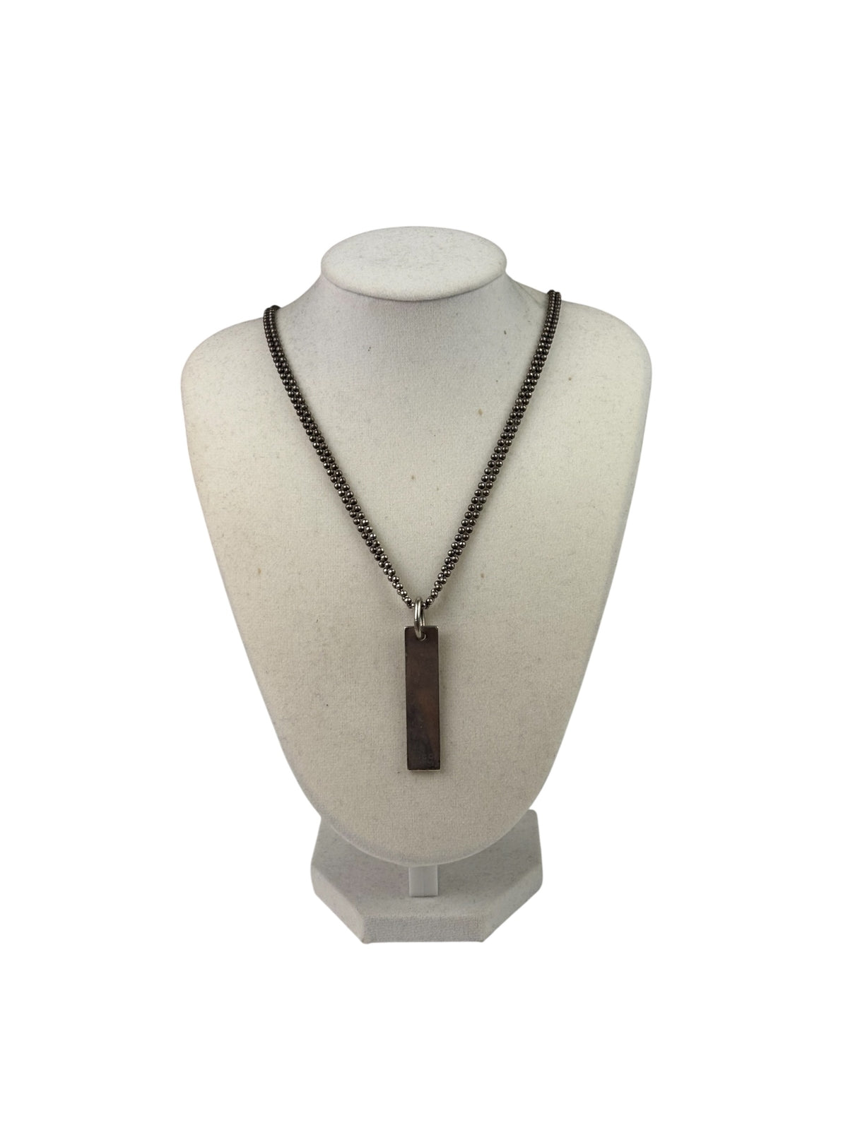 Gucci Bar Tag Double Strand Necklace
