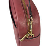 Coach Pink Pebbled Leather Colton Crossbody Bag