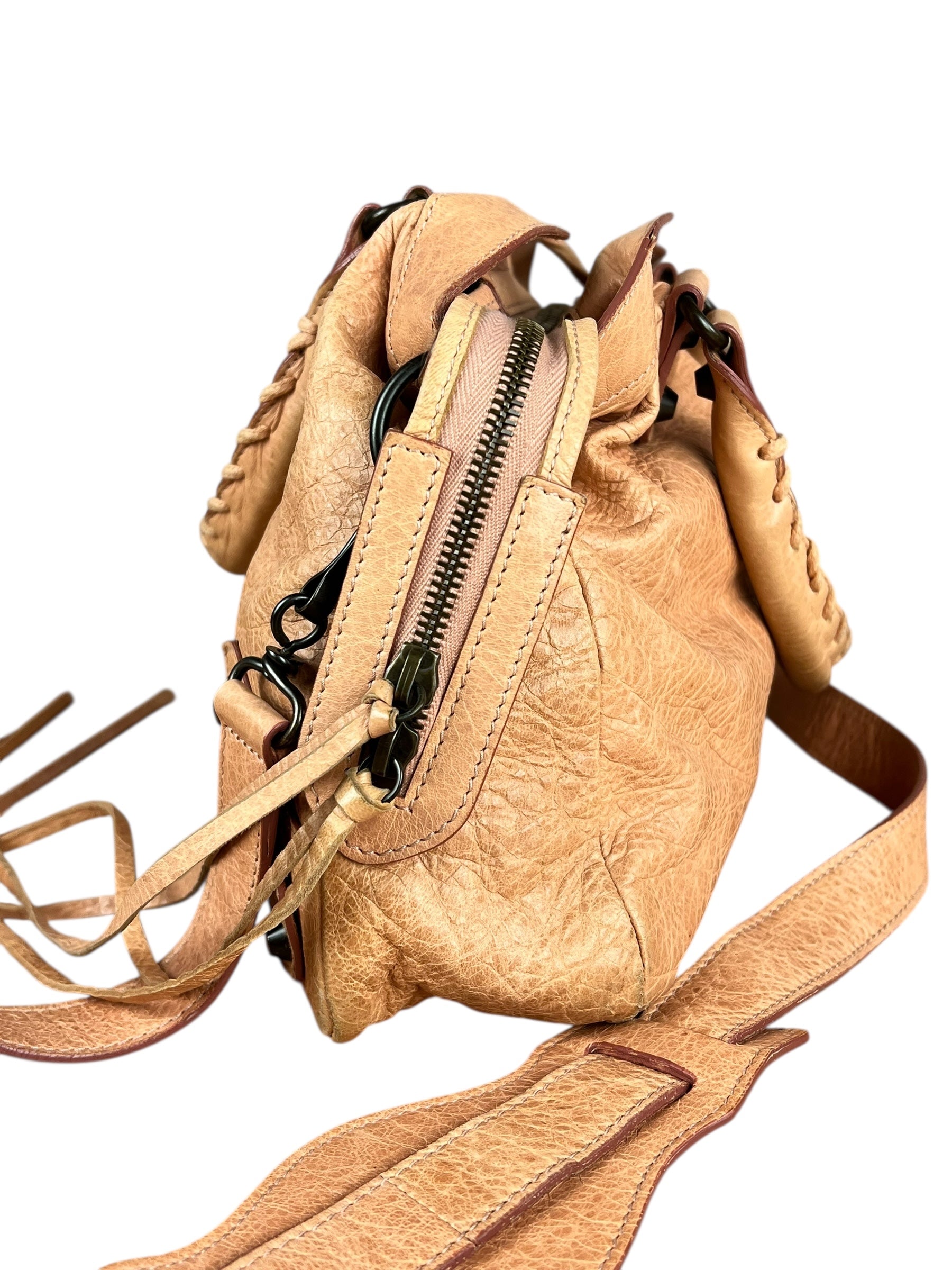 Balenciaga Classic Leather City Bag Light Salmon