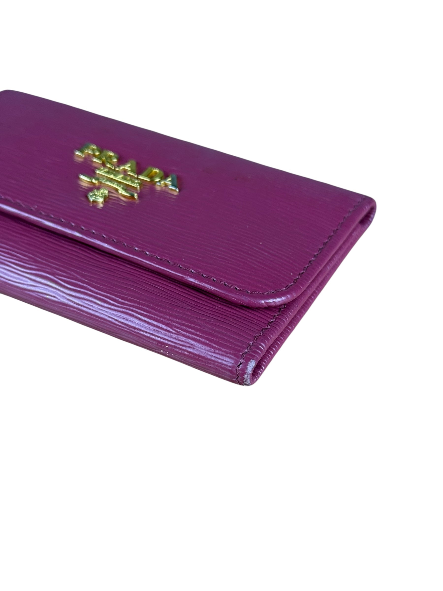 Prada Leather Key Holder