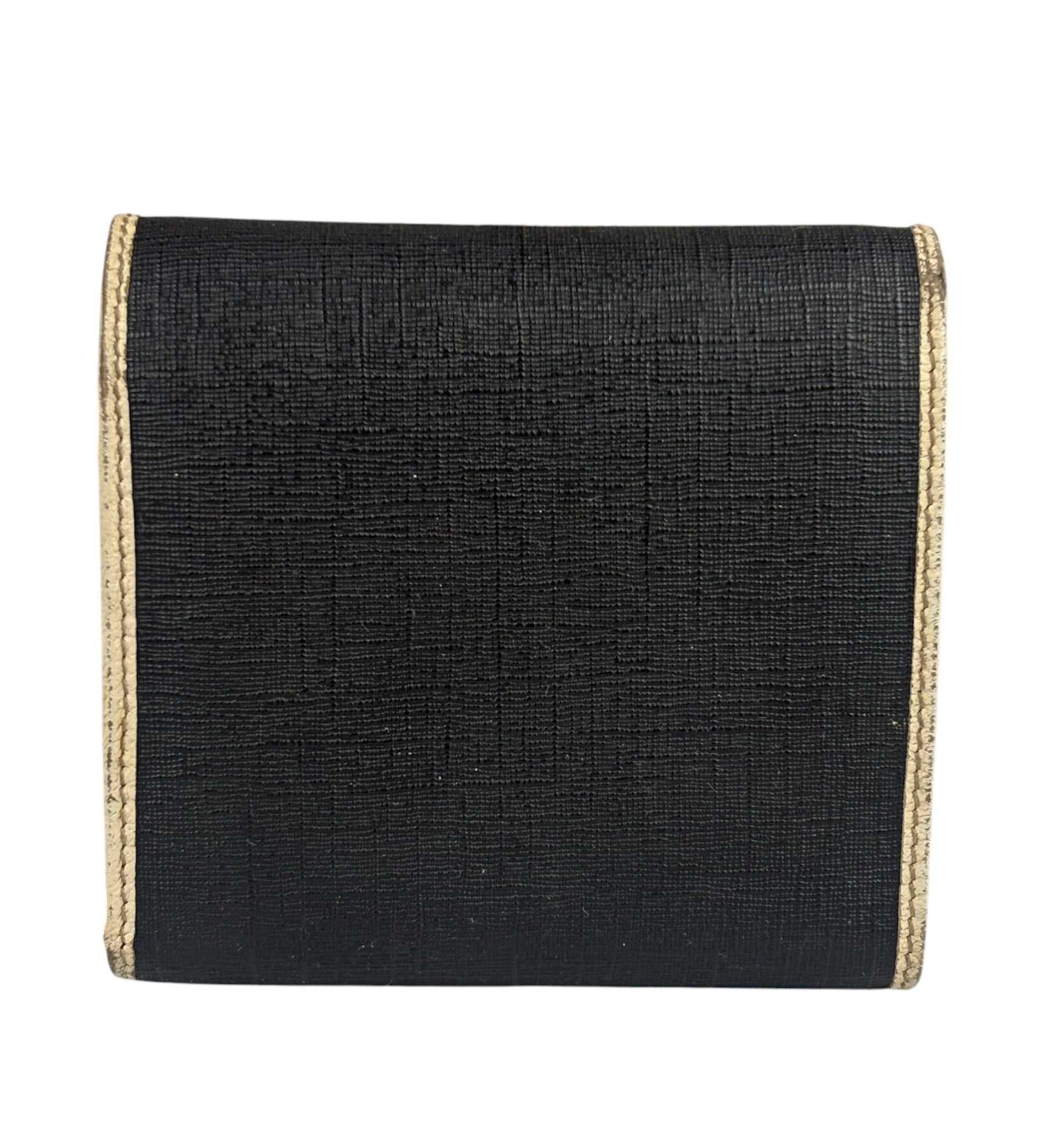 Gucci Vintage Leather Unisex Trifold Wallet