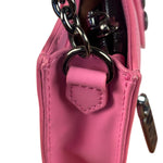 Kenzo Kalifornia Pink Leather Wallet On Chain