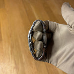 Fendi Black Circle Dial Stainless Band