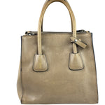 Prada Beige Glace Calf Twin Tote