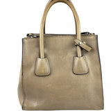 Prada Beige Glace Calf Twin Tote