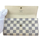 Louis Vuitton Damier Azur Long Wallet
