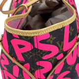 Louis Vuitton x Stephen Sprouse Graffiti Pink/Brown Monogram Neverfull GM
